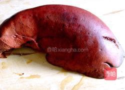 水煮猪肝的做法图解14