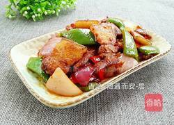 青椒回锅肉的做法图解12