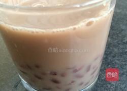 红豆奶茶的做法图解4
