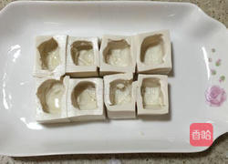 豆腐蒸肉末的做法图解2