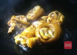 花生炖猪蹄的做法图解12