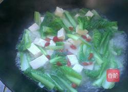 小白菜炖豆腐的做法图解5