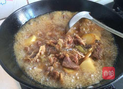 土豆西红柿炖牛腩的做法图解6