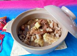 玉米莲藕排骨汤