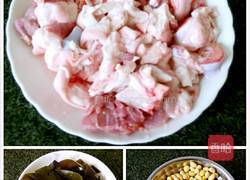 海带黄豆猪蹄汤的做法图解1