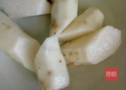 萝卜山药炖排骨的做法图解3