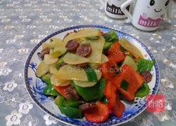 彩椒土豆片的做法图解4