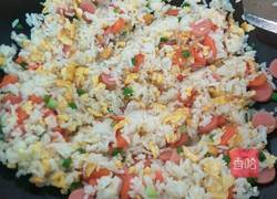火腿蛋炒饭的做法图解7