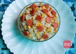 火腿蛋炒饭的做法图解8