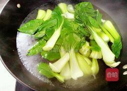 豆酱小油菜的做法图解3