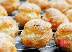 鲜奶泡芙的做法图解8