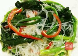 凉拌粉丝菠菜的做法图解7