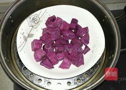 紫薯球的做法图解1