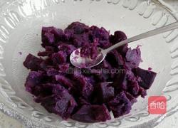 紫薯球的做法图解2