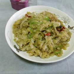 酸菜炒粉条的做法[图]