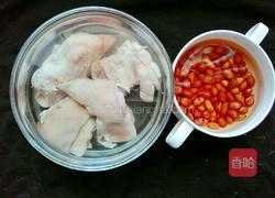 姜葱花生焖猪蹄的做法图解2