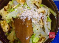小白菜海米炖豆腐的做法图解5