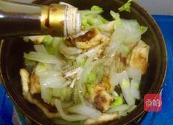 小白菜海米炖豆腐的做法图解6