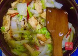 小白菜海米炖豆腐的做法图解7