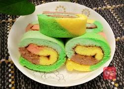彩虹蛋糕卷的做法图解17