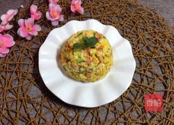 蛋黄炒米饭的做法图解8