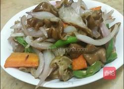 爆炒大肠的做法图解4