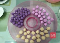 甜酒彩色小汤圆的做法图解9