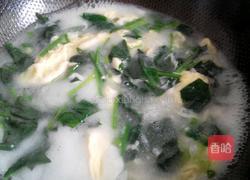 菠菜鸡蛋汤的做法图解8