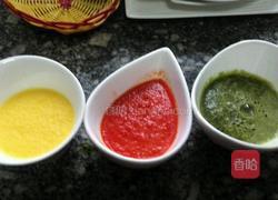 彩色蔬菜面的做法图解2