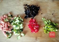 双椒炒饭的做法图解2