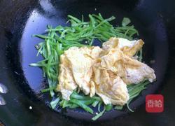 青椒炒鸡蛋的做法图解6