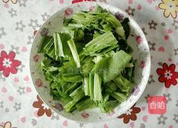 清炒油麦菜的做法图解2
