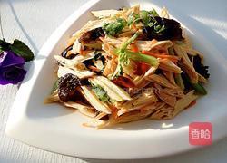 凉拌腐竹的做法图解16