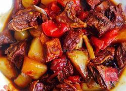 番茄土豆炖牛腩的做法图解5