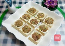 肉馅酿豆腐的做法图解10