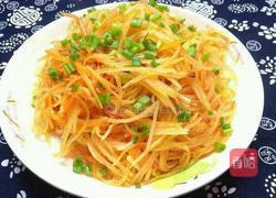 素炒土豆胡萝卜丝的做法图解7