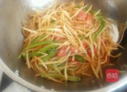 家常土豆丝的做法图解4
