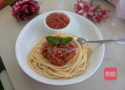 番茄肉末意大利面的做法图解11