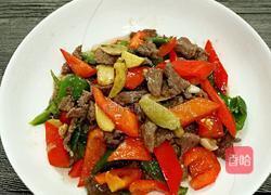 野山椒炒牛肉的做法图解5