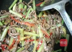 野山椒炒牛肉的做法图解4