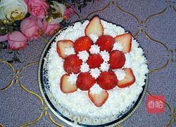 DIY奶油草莓蛋糕的做法图解16