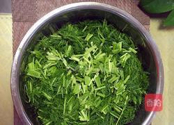 茴香苗拨烂子的做法图解3