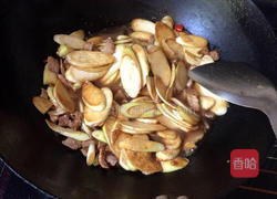 高笋炒肉的做法图解8