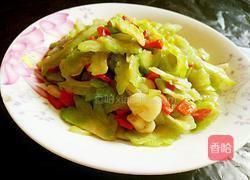 清炒苦瓜的做法图解6