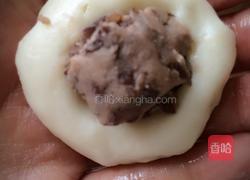 豆沙糯米丸子的做法图解2