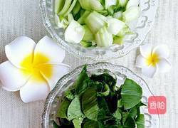 小白菜豆腐汤的做法图解3