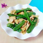 荷兰豆炒鸡蛋