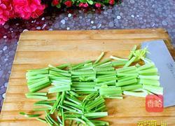 芹菜爆虾尾的做法图解5