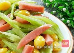 白果炒芹菜的做法图解13