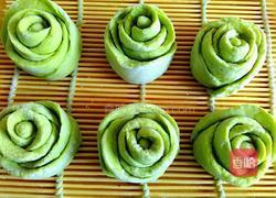 绿玫瑰花卷的做法图解14